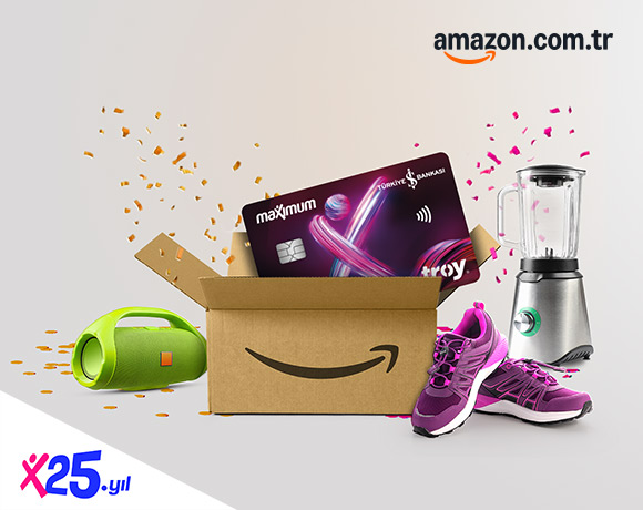Amazon.com.tr'de 500 TL MaxiPuan Fırsatı!