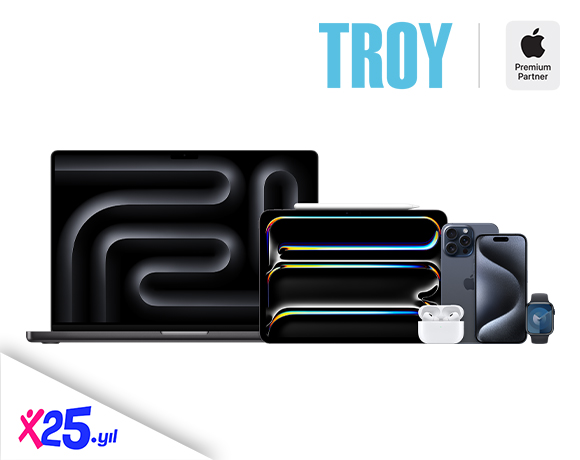 Troy Apple mağazaları veya www.troyestore.com adresinde 2.000 TL’ye varan MaxiPuan fırsatı!
