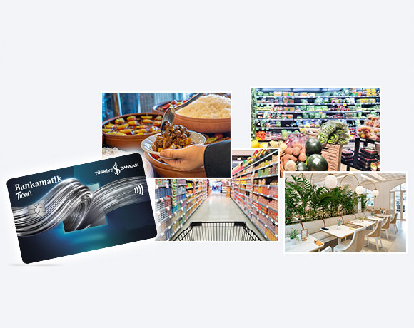Ticari Bankamatik Kartlara Özel İşCep Ticari ve Maximum İşyerim Katılımlı Restoran ve Gıda Harcamalarına MaxiPuan Kampanyası