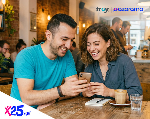 Pazarama’da kayıtlı veya yeni kaydedeceğin İş Bankası TROY kartınla 1.000 TL ve üzeri alışverişte 200 TL indirim fırsatı!