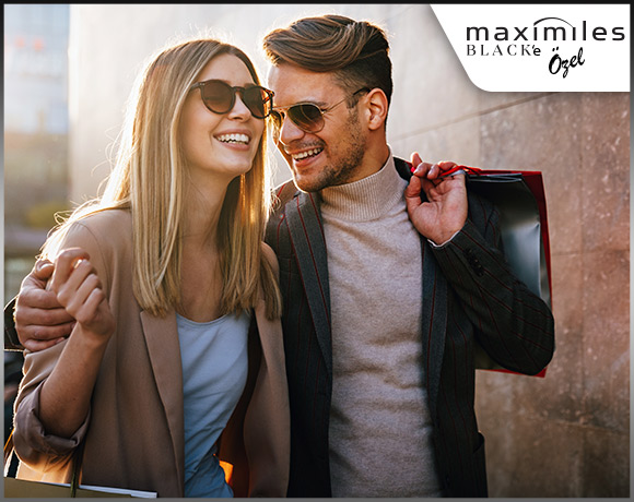 Maximiles Black'le yapacağınız giyim alışverişlerinizde size özel %5 indirim!