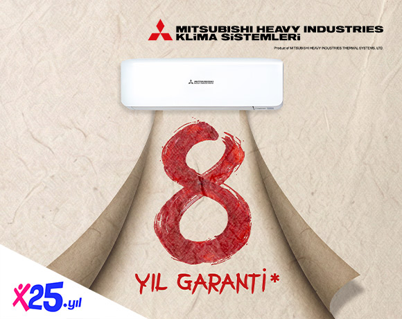 Mitsubishi Heavy Klima’da 2.500 TL MaxiPuan!