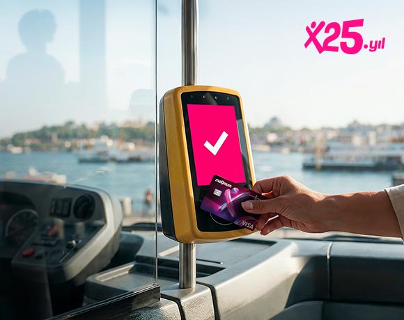 Maximum’un 25. yılına özel 25 Şubat’ta İstanbul içi toplu ulaşım ödemenizde 100 TL’ye varan indirim!