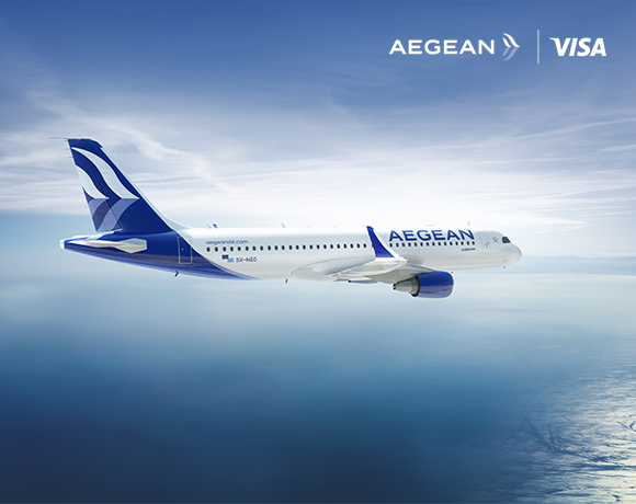 İş Bankası Visa logolu bireysel kredi kartları ile Aegean Airlines’tan yapacağınız uçak bileti ödemelerinde %20 indirim fırsatı!