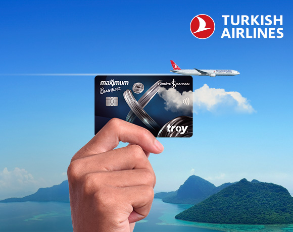İş Bankası TROY Ticari Kart Sahiplerine Türk Hava Yolları Biletleri 500 TL İndirimli!