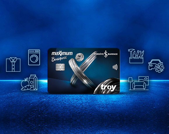 Esnaf Müşterilerimize Özel Maximum Business TROY Kartlara Seçili Sektörlerde 2 Taksit Fırsatı!