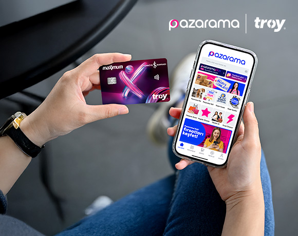 İş Bankası TROY Logolu Kartlarınıza Özel Pazarama’dan ilk alışverişine 150 TL indirim Fırsatı! 