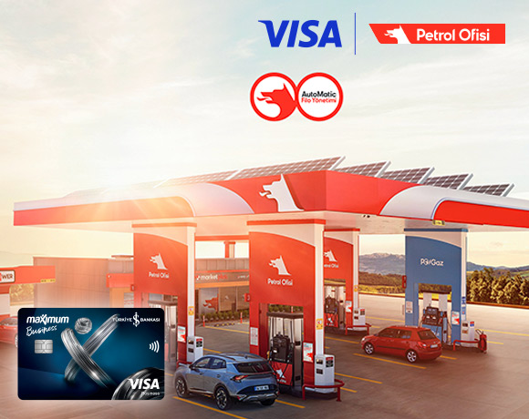 İş Bankası Visa Ticari Kredi Kartı Sahiplerine Özel Petrol Ofisi’nde Akaryakıt Alımlarında %4 İndirim!