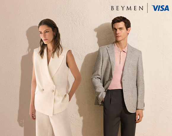 İş Bankası Visa Logolu Kartlarınıza Beymen ve Beymen.com’da 2025 ilkbahar/yaz sezonu Beymen, Beymen Collection, Academia ürünlerinde eşsiz fırsat! 