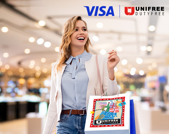 İş Bankası Visa Logolu Kartlarınıza Unıfree Dutyfree’de %10 İndirim Fırsatı!