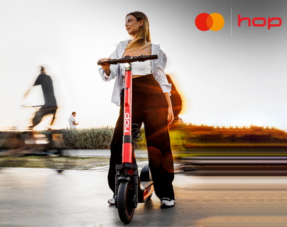 Masterpass'e kayıtlı İş Bankası Mastercard logolu kart sahiplerine hop sürüşlerinde açılış ücretsiz!