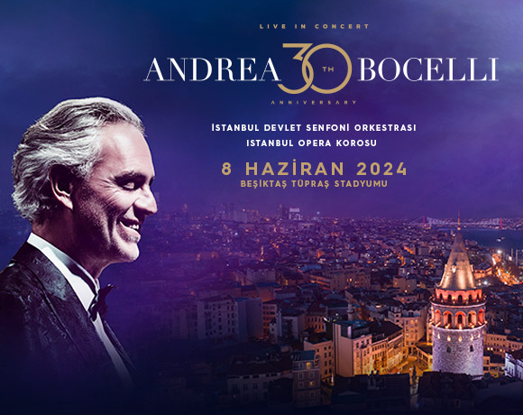 Andrea Bocelli Konseri İş Bankası Kartlarına %10 İndirimli!