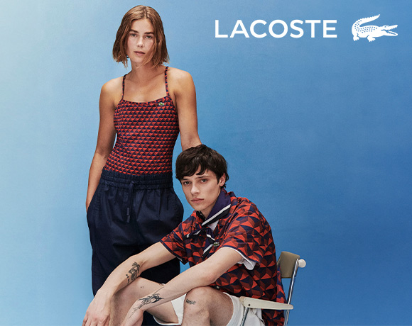 Lacoste mağazalarında 4 taksit!