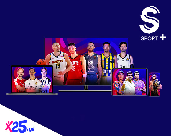 S Sport Plus yıllık üyelik 2.799 TL yerine 1.999 TL!