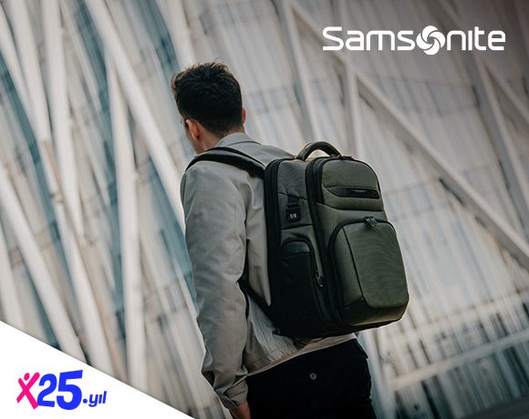 Samsonite'ta 2.500 TL MaxiPuan!