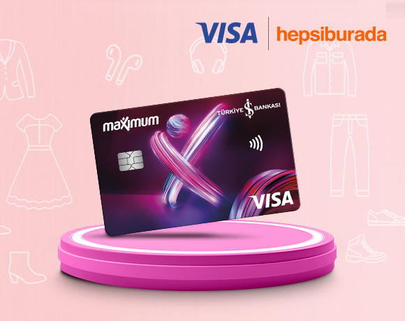 Visa Logolu Maximum Kart'ınıza Hepsiburada'da 75 TL İndirim! 