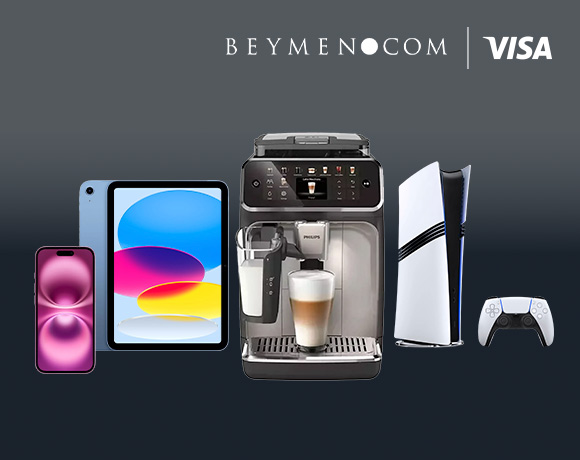 İş Bankası Visa Logolu Kartlarınıza Özel Beymen.com ve Beymen Uygulamasında seçili Teknoloji ve Ev & Yaşam Ürünlerinde İndirim!
