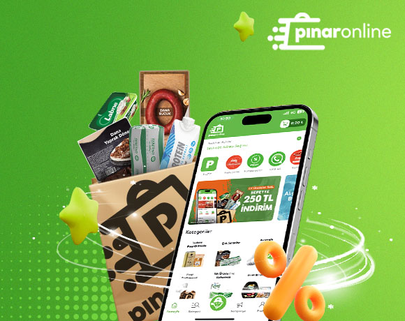 pinaronline.com’dan yapacağınız 3.000 TL ve üzeri alışverişinizde %15 İndirim fırsatı!