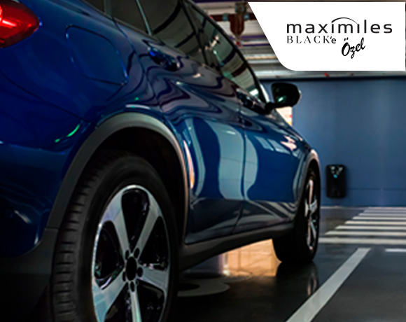 Maximiles Black'le yapacağınız otopark ödemelerinizde %50 indirim!