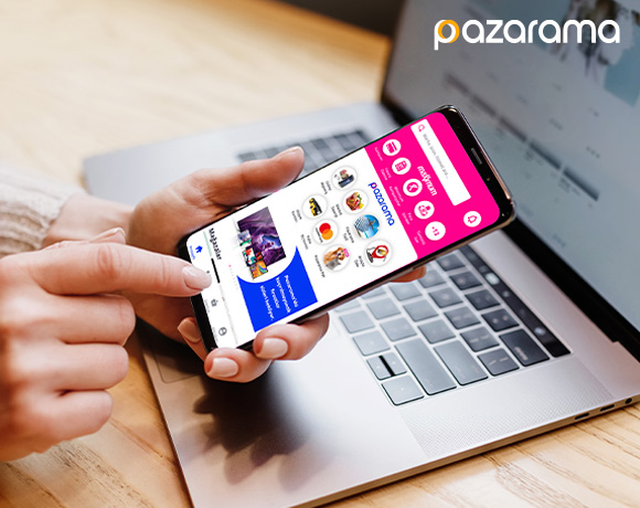Pazarama Online Alışveriş'te Her  Alışverişe %2 PazaramaPuan!