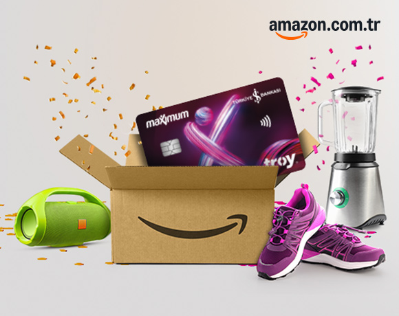 Amazon.com.tr'de 300 TL MaxiPuan Fırsatı!