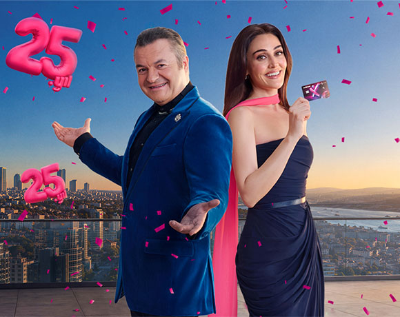 Maximum’un 25. Yılında Bireysel Kartlarımıza Özel 10.000 TL