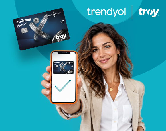 İş Bankası TROY Ticari Kartınızı Trendyol'a Kaydedin 400 TL İndirim Kazanın